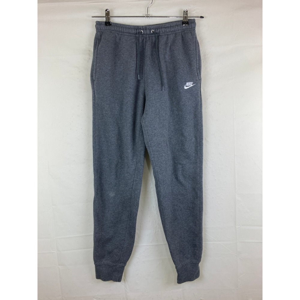 Nike Sportswear Club Fleece Joggers Men Small Grey Good Embroidered Logo FN3787